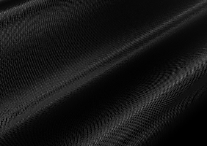 Oceana (Blackout), Noir - Motorised Roller Blind - Image 4